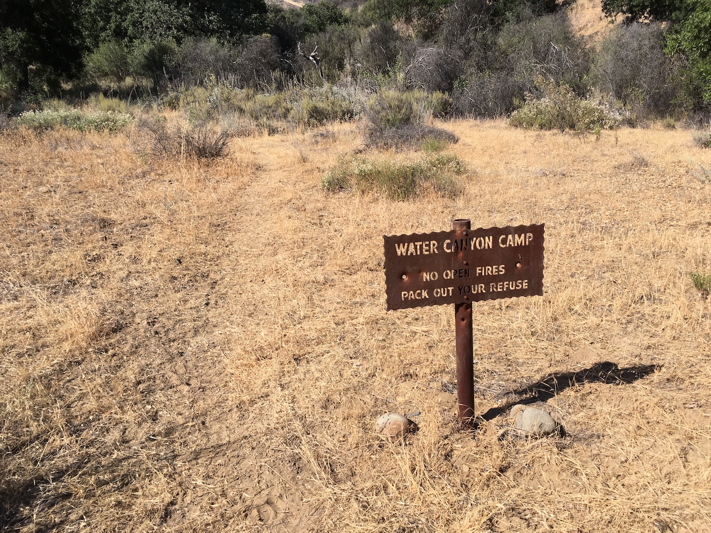 Water Canyon Camp - Los Padres 